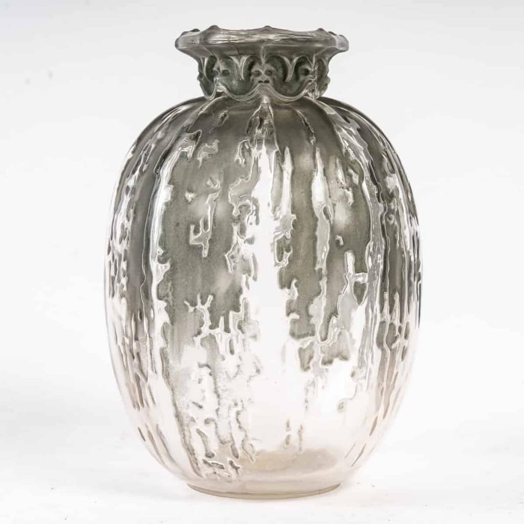René LALIQUE (1860-1945) : Vase « Fontaines » couvert (1912) | Biron René LALIQUE (1860-1945) : Vase "Fontaines" couvert (1912)