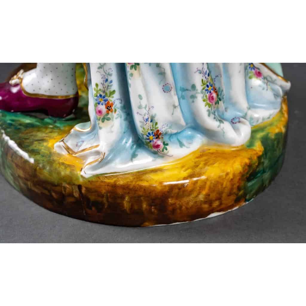 Un couple galant par David Haviland, 1855 | Biron Un couple galant par David Haviland, 1855