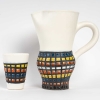 Carafe et verres de Roger Capron, XXème siècle