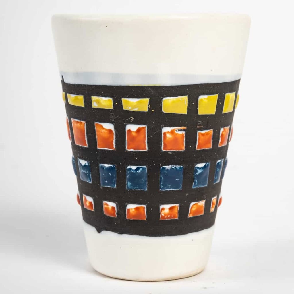 Carafe et verres de Roger Capron, XXème siècle