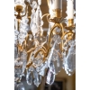 Grand Lustre De Style Louis XV En Cristal Et Bronze Doré. Circa 1900 | Biron Grand Lustre De Style Louis XV En Cristal Et Bronze Doré. Circa 1900