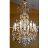 Grand Lustre De Style Louis XV En Cristal Et Bronze Doré. Circa 1900 | Biron Grand Lustre De Style Louis XV En Cristal Et Bronze Doré. Circa 1900