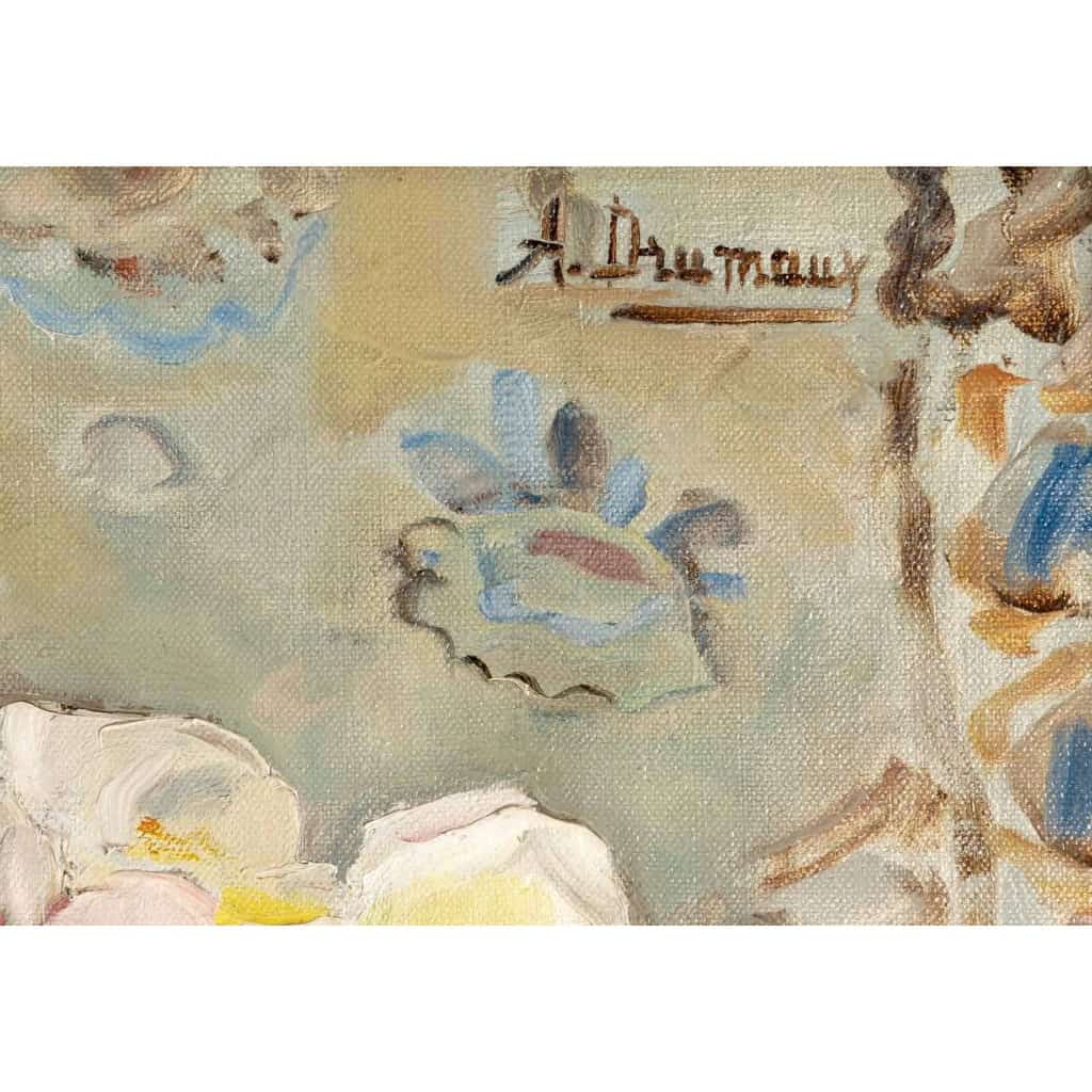 Angelina DRUMAUX (1881-1959). Bouquet de roses. | Biron Angelina DRUMAUX (1881-1959). Bouquet de roses.