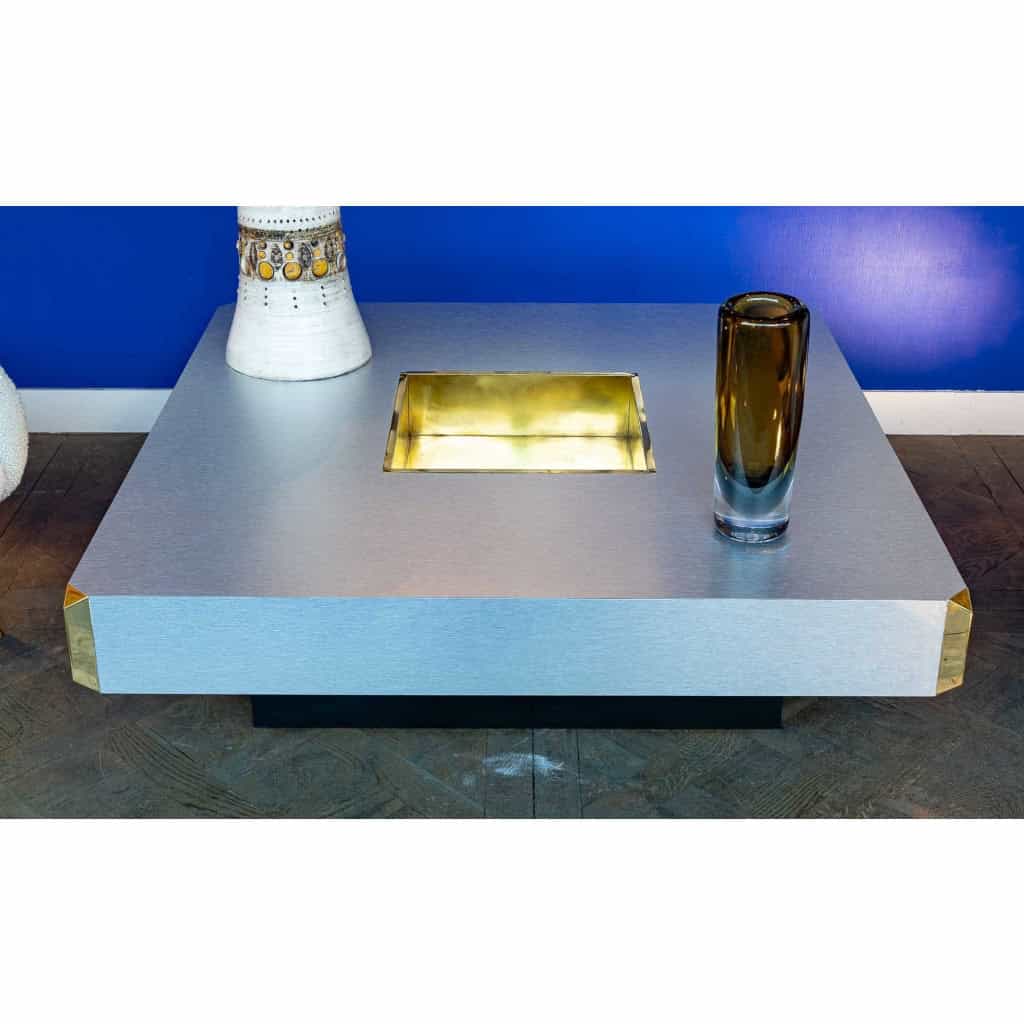 Willy Rizzo, Table basse, années 1970 | Biron Willy Rizzo, Table basse, années 1970