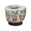 Daum : Vase à section carré 1905 | Biron |||||