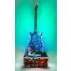 La Guitare, sculpture lumineuse en résine, XXème siècle | Biron La Guitare, sculpture lumineuse en résine, XXème siècle
