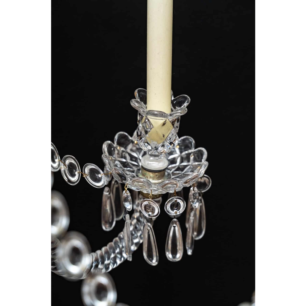 Lustre cristal de la Maison BACCARAT | Biron Lustre cristal de la Maison BACCARAT