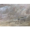 DE PAREDES Vincent Animation au jardin du Luxembourg Huile sur toile signée Certificat d’authenticité | Biron DE PAREDES Vincent Animation au jardin du Luxembourg Huile sur toile signée