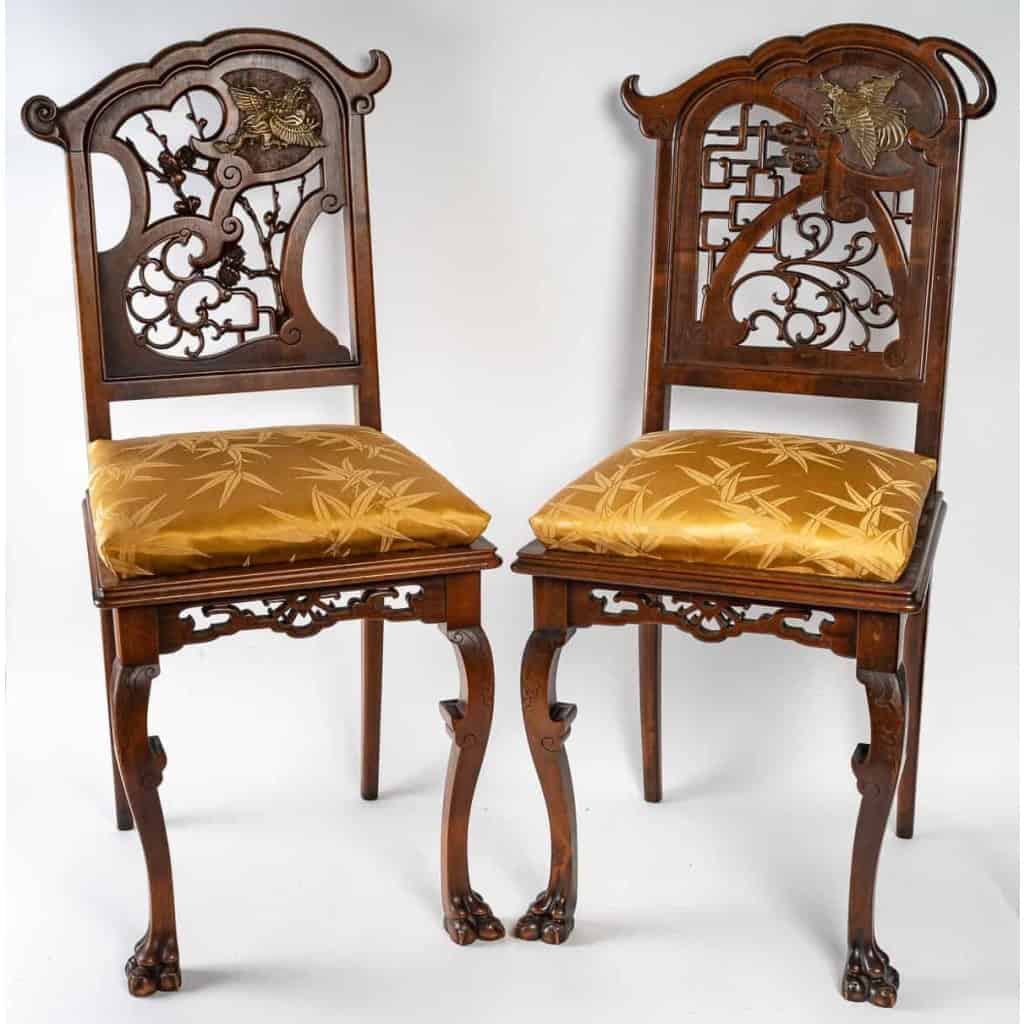 Paire de chaises d’inspiration Viardot | Biron |||||||||