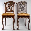 Paire de chaises d’inspiration Viardot | Biron Paire de chaises d'inspiration Viardot