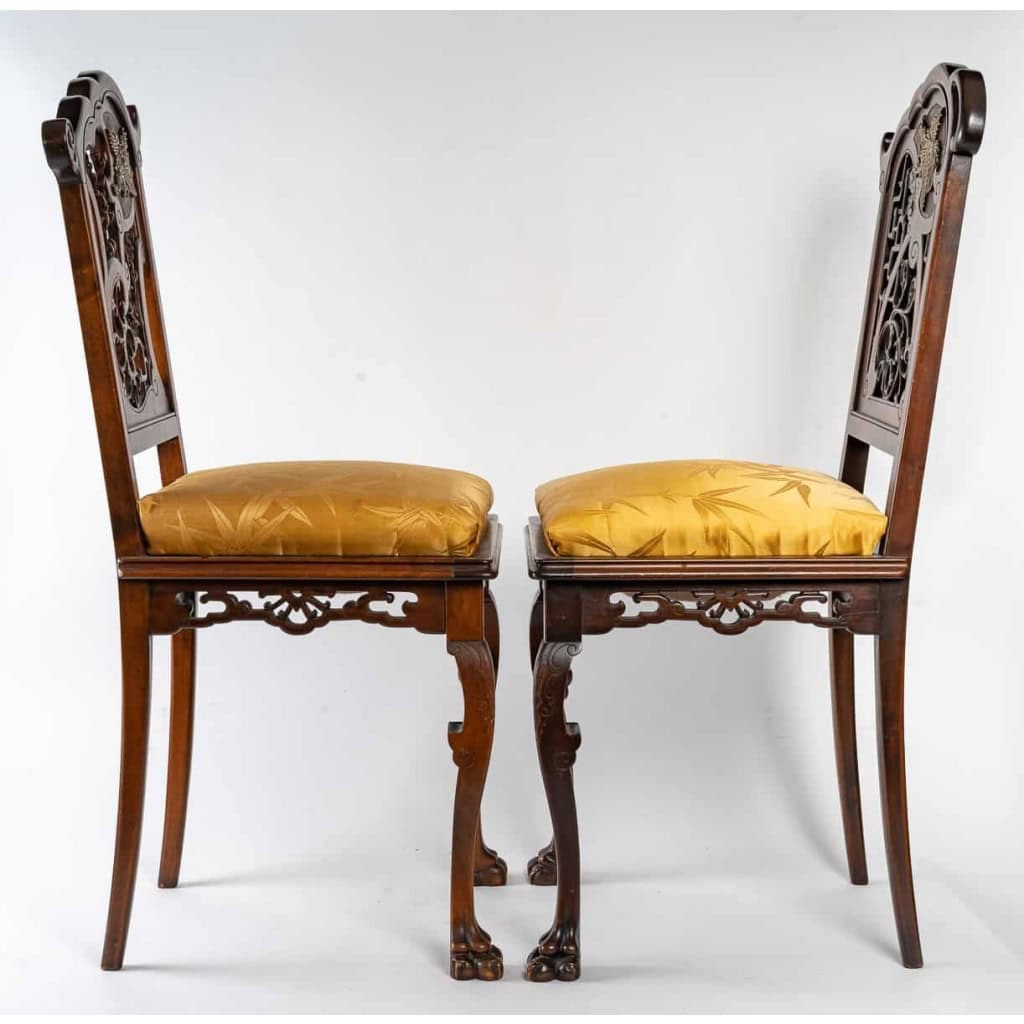 Paire de chaises d’inspiration Viardot | Biron Paire de chaises d'inspiration Viardot