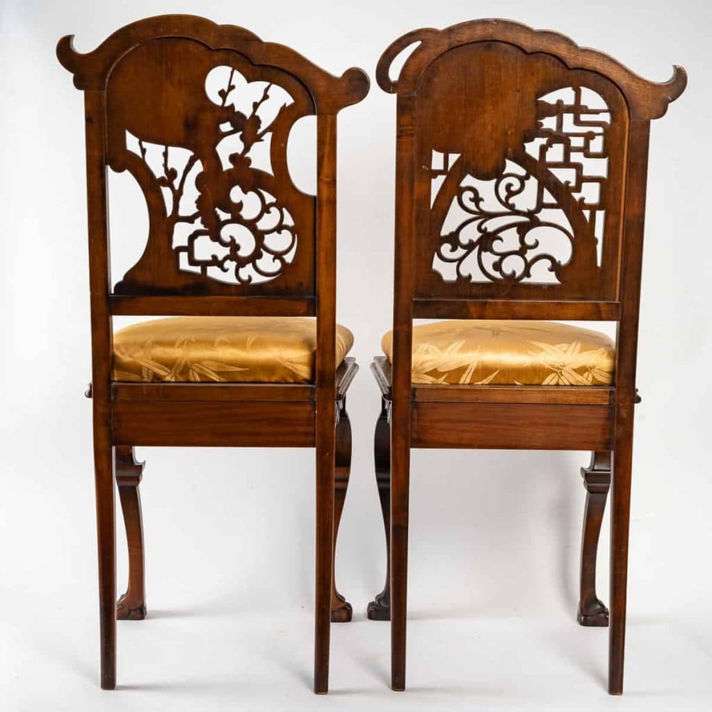 Paire de chaises d’inspiration Viardot | Biron Paire de chaises d'inspiration Viardot