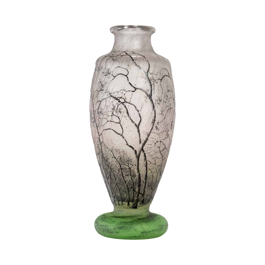 Daum : Vase « pluie » | Biron ||||||||