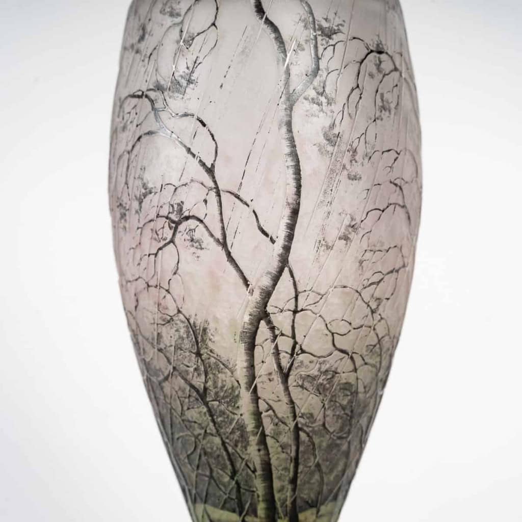 Daum : Vase « pluie » | Biron Daum : Vase « pluie »