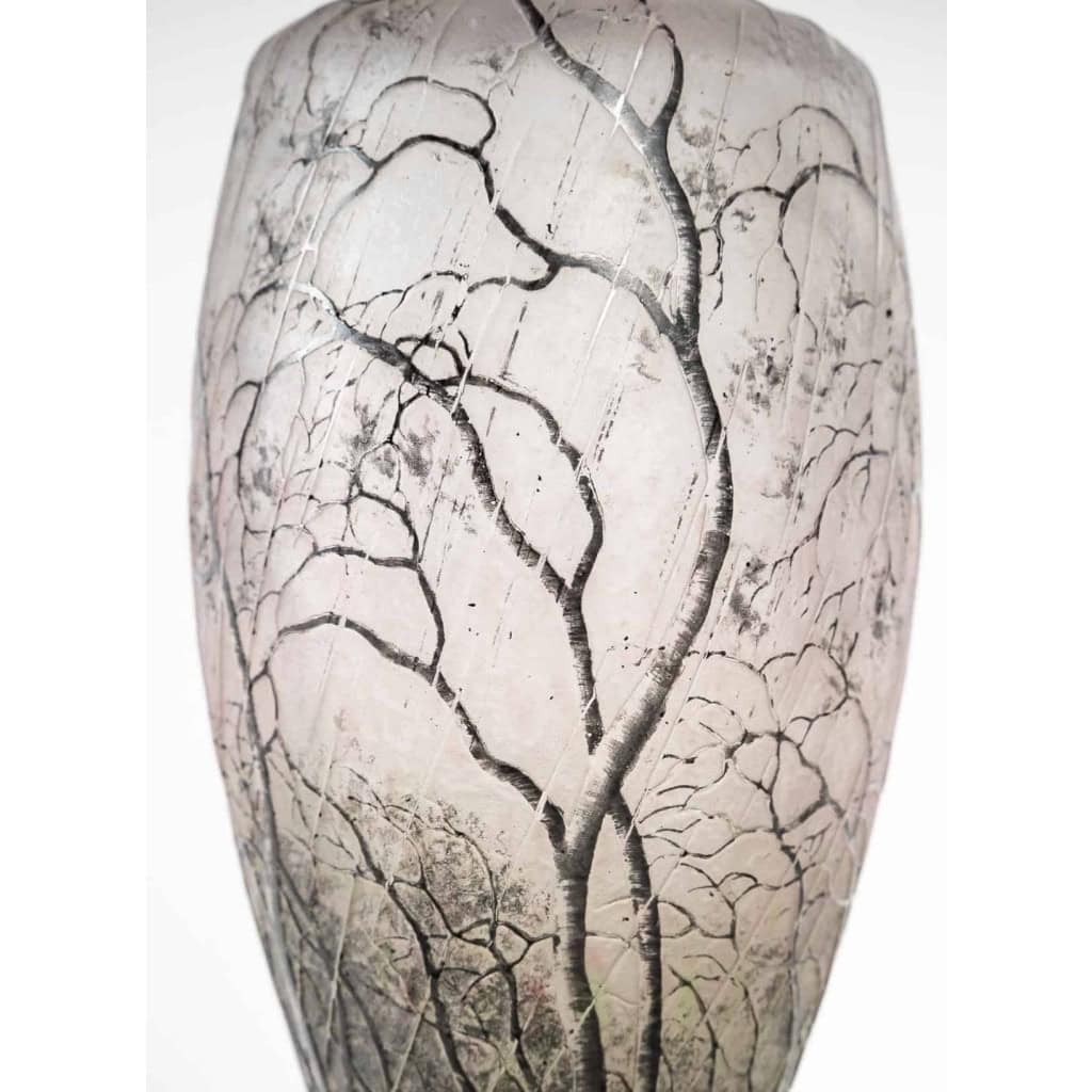 Daum : Vase « pluie » | Biron Daum : Vase « pluie »