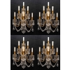 4 appliques signées, F.Barbedienne pour BACCARAT | Biron |||||||||