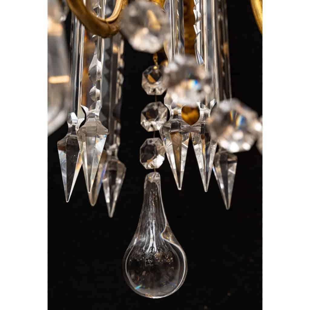 4 appliques signées, F.Barbedienne pour BACCARAT | Biron 4 appliques signées, F.Barbedienne pour BACCARAT