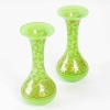 Rare ensemble d’opalines vert, XIXème | Biron Rare ensemble d'opalines vert, XIXème