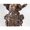 Lampe en régule, sujet orientaliste, XIXème siècle