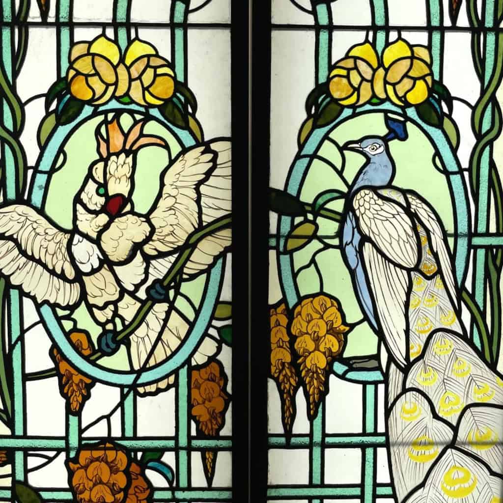 VITRAIL VITRAUX Paire de vitraux DAGRANT (1839-1915) (1) | Biron VITRAIL VITRAUX Paire de vitraux DAGRANT (1839-1915) (1)