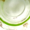 Vase Cristallerie à anses verre vert clair émaillé d’Emile Gallé | Biron Vase Cristallerie à anses verre vert clair émaillé d'Emile Gallé