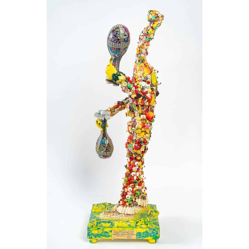 Sculpture « Le violon », en résine, XXème siècle | Biron Sculpture "Le violon", en résine, XXème siècle