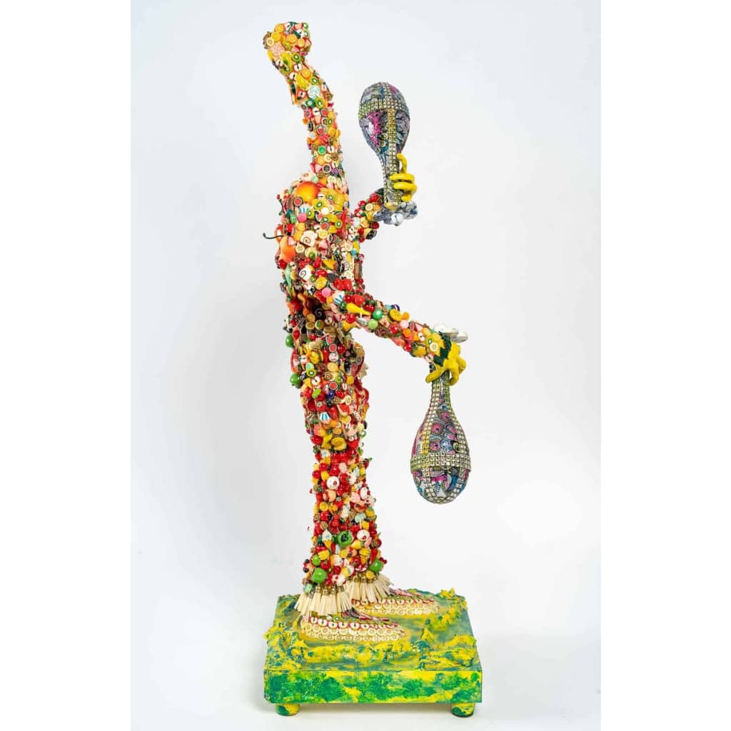 Sculpture « Le violon », en résine, XXème siècle | Biron Sculpture "Le violon", en résine, XXème siècle