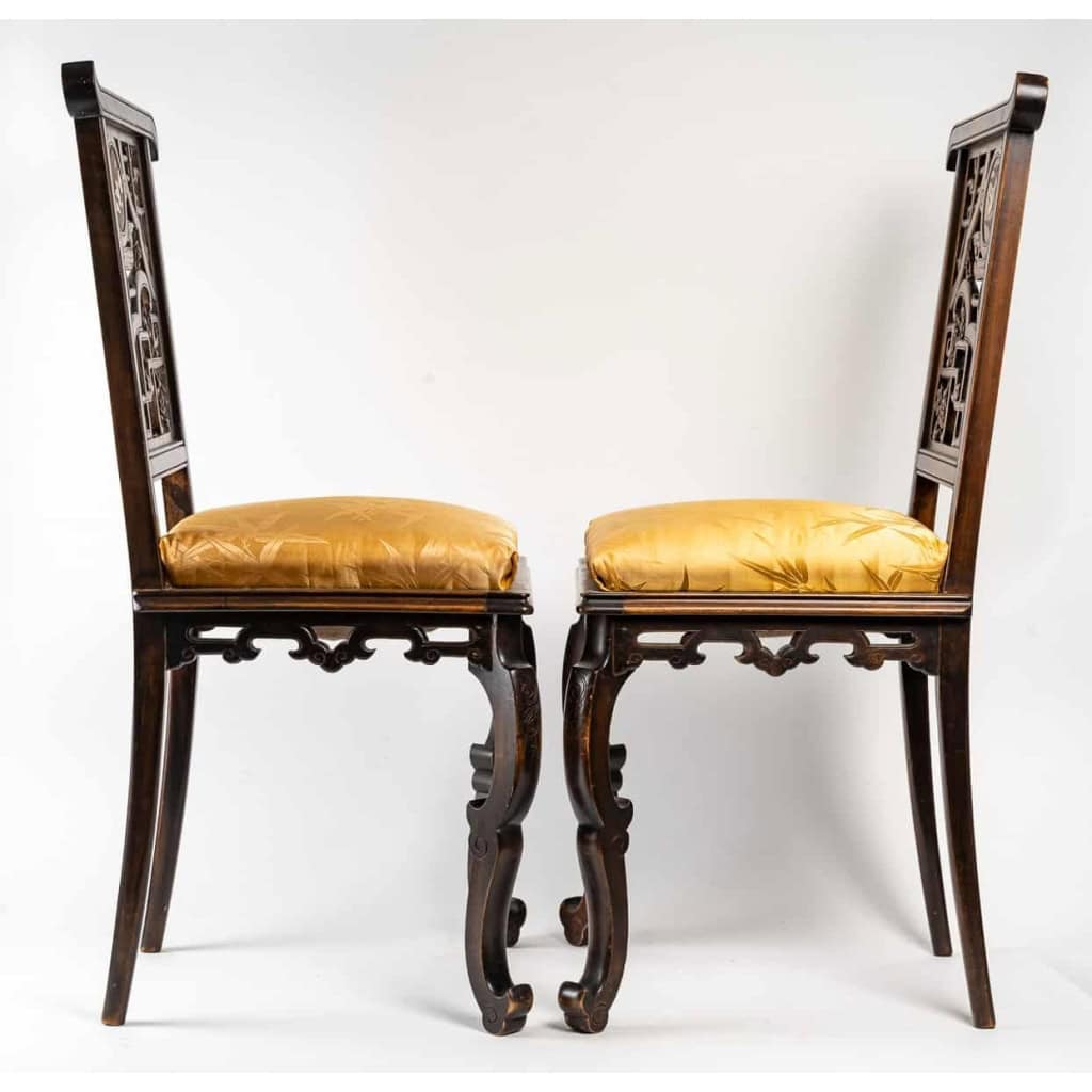 Paire de chaises d’inspiration Viardot | Biron Paire de chaises d'inspiration Viardot