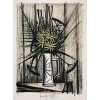 BUFFET Bernard Bouquet de Calandulas Lithographie Couleurs signée et justifiée | Biron BUFFET Bernard Bouquet de Calandulas Lithographie Couleurs signée et justifiée