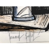 BUFFET Bernard Bouquet de Calandulas Lithographie Couleurs signée et justifiée | Biron BUFFET Bernard Bouquet de Calandulas Lithographie Couleurs signée et justifiée