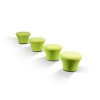 P.Paulin : 4 Tabourets « MUSHROOM » | Biron P.Paulin : 4 Tabourets « MUSHROOM »