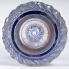 Grand vase bleu et blanc overlay. Attribué à Baccarat 1870. | Biron Grand vase bleu et blanc overlay. Attribué à Baccarat 1870.