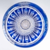 Grand vase bleu et blanc overlay. Attribué à Baccarat 1870. | Biron Grand vase bleu et blanc overlay. Attribué à Baccarat 1870.