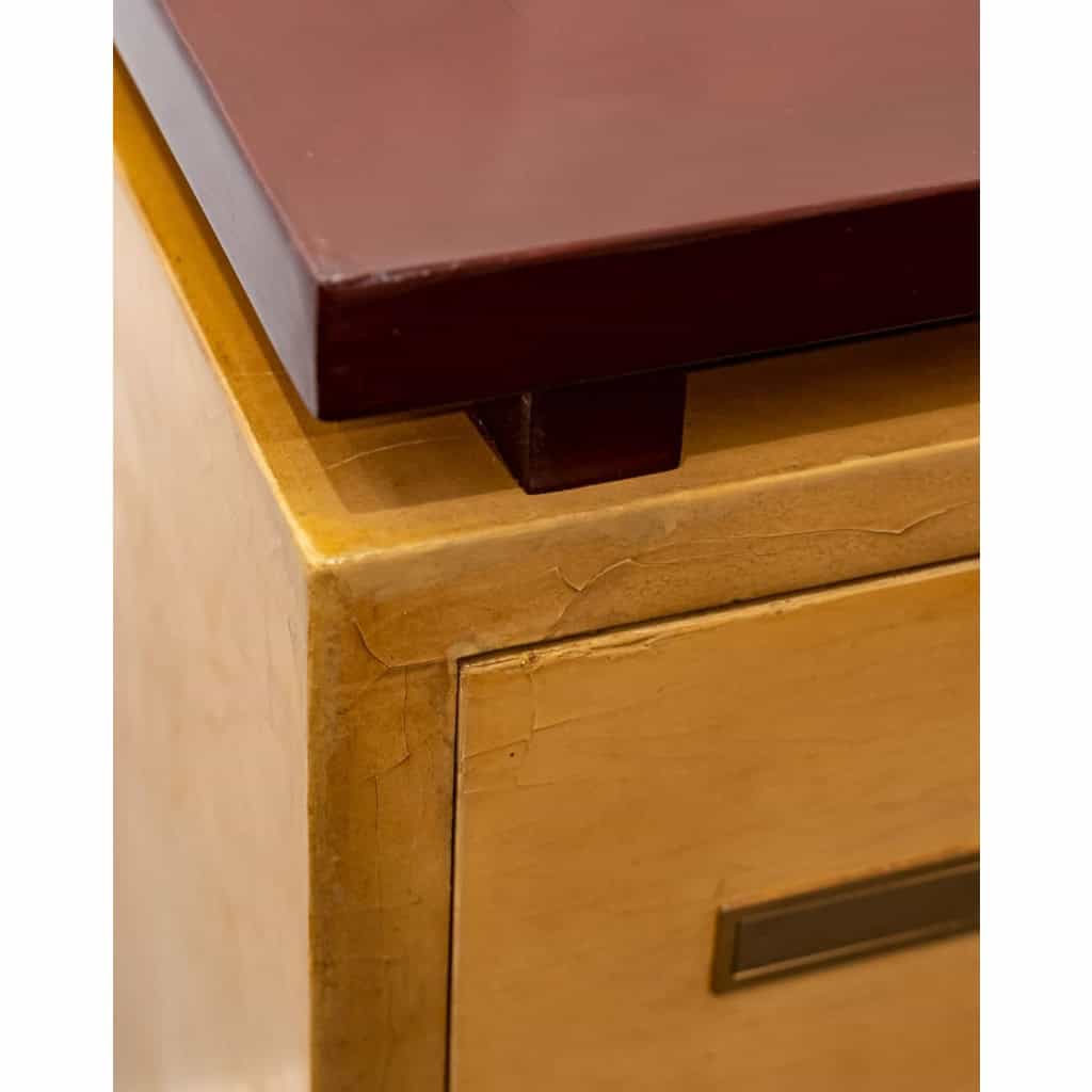 Commode en laque de style Art déco, années 1950