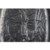 Plat en Céramique émaillée noire Jean Marais 1960 | Biron Plat en Céramique émaillée noire Jean Marais 1960