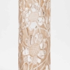 Flacon « Chypre » verre blanc patiné sépia de René LALIQUE pour Forvil | Biron Flacon « Chypre » verre blanc patiné sépia de René LALIQUE pour Forvil