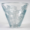 Vase « Bluets » verre blanc patiné bleu de René LALIQUE | Biron ||||||