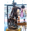 Sculpture en bronze « Le piqueur au refais » signé H. Moreau et P. Lecourtier, XIXème siècle | Biron Sculpture en bronze "Le piqueur au refais" signé H. Moreau et P. Lecourtier, XIXème siècle