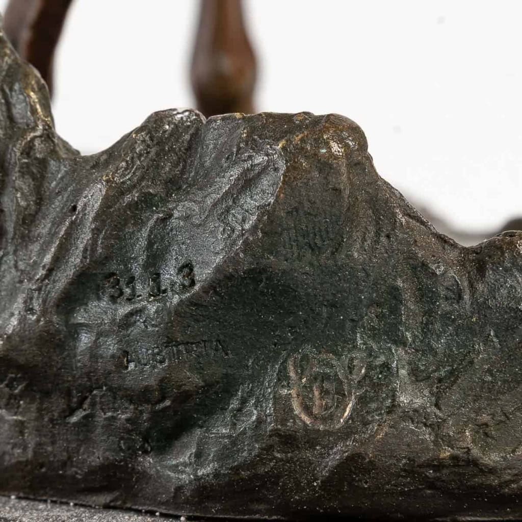 Bronze de Vienne, XIXème siècle, guerrier au chameau | Biron Bronze de Vienne, XIXème siècle, guerrier au chameau