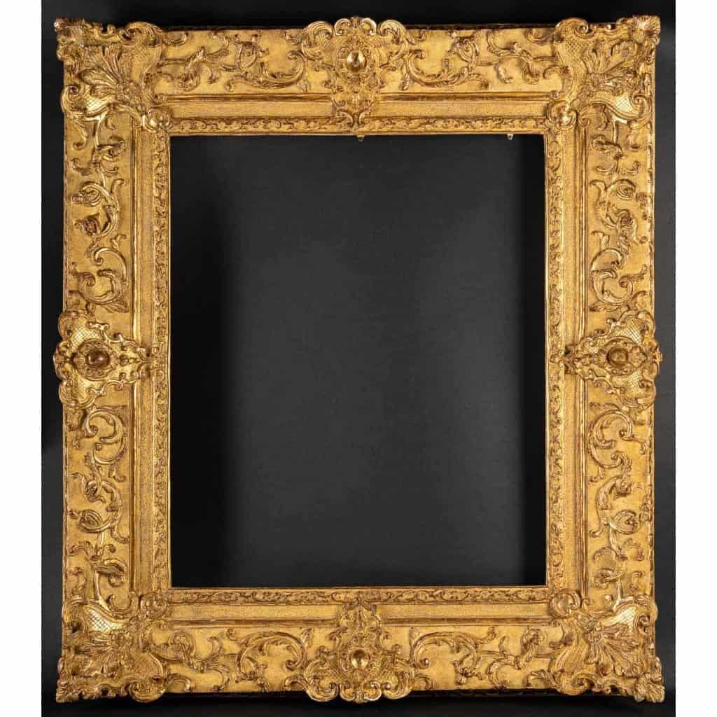 Superbe cadre en bois doré d’époque louis XIV | Biron ||||