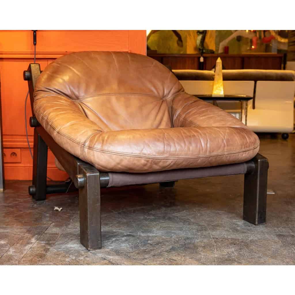Gérard Van Den Bergh, Paire de fauteuils, années 1970 | Biron |||||