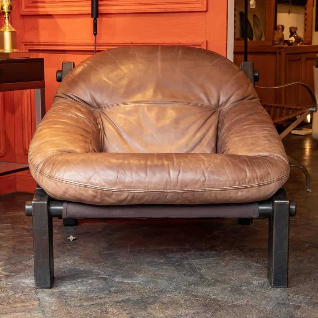 Gérard Van Den Bergh, Paire de fauteuils, années 1970 | Biron Gérard Van Den Bergh, Paire de fauteuils, années 1970