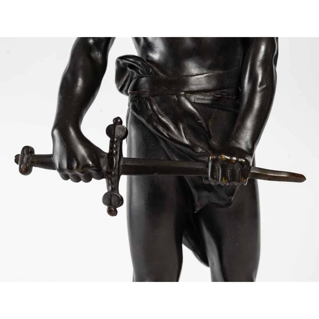 Bronze d’un Guerrier avec son Epée de François-Raoul Larche | Biron Bronze d’un Guerrier avec son Epée de François-Raoul Larche