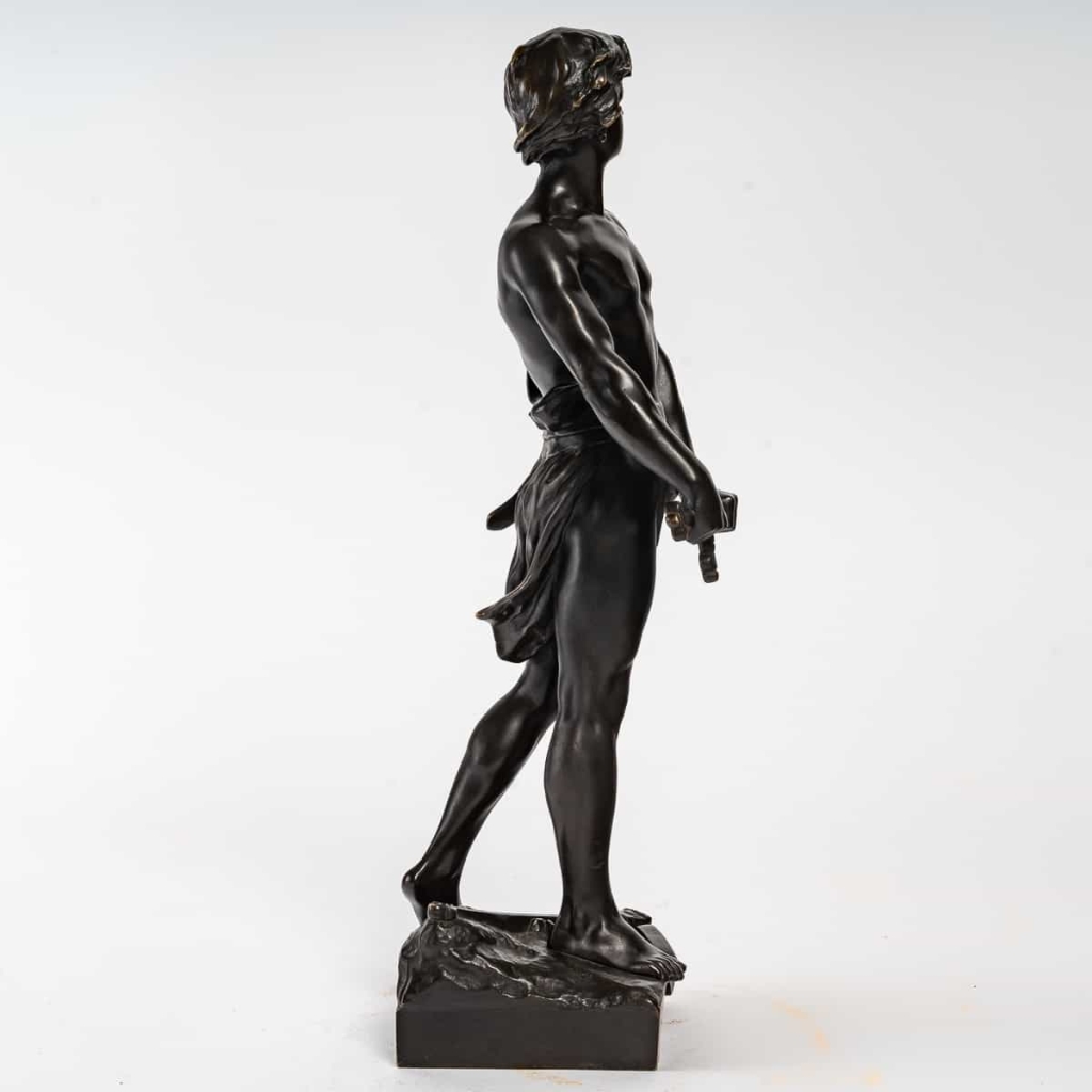 Bronze d’un Guerrier avec son Epée de François-Raoul Larche | Biron Bronze d’un Guerrier avec son Epée de François-Raoul Larche