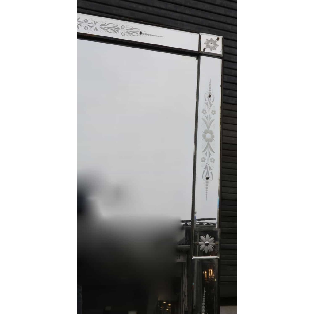 1900′ Paire de Miroirs Venise 160 X 120 cm | Biron 1900′ Paire de Miroirs Venise 160 X 120 cm
