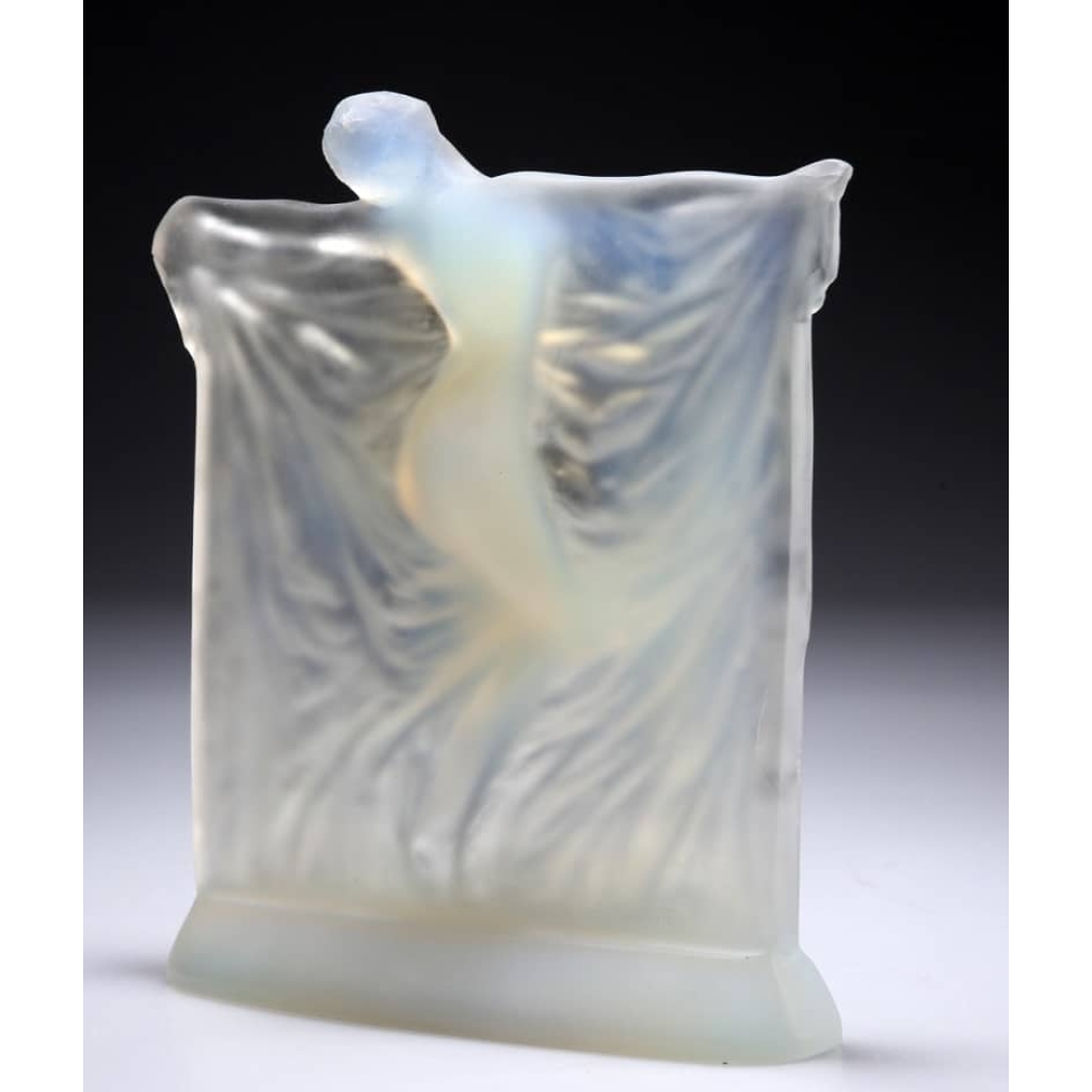 R.Lalique : Statuette « THAIS » Opalescente,1925 | Biron R.Lalique : Statuette "THAIS" Opalescente,1925