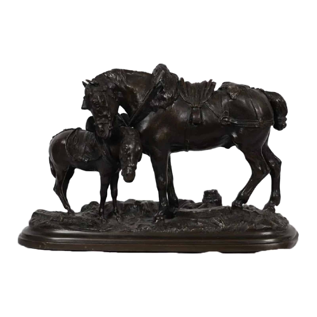 Lenordez : « Cheval de trait et mulet » | Biron ||||||