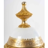Paire de vases de Sèvres blancs émaillés, monture en bronze doré | Biron Paire de vases de Sèvres blancs émaillés, monture en bronze doré