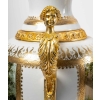 Paire de vases de Sèvres blancs émaillés, monture en bronze doré | Biron Paire de vases de Sèvres blancs émaillés, monture en bronze doré