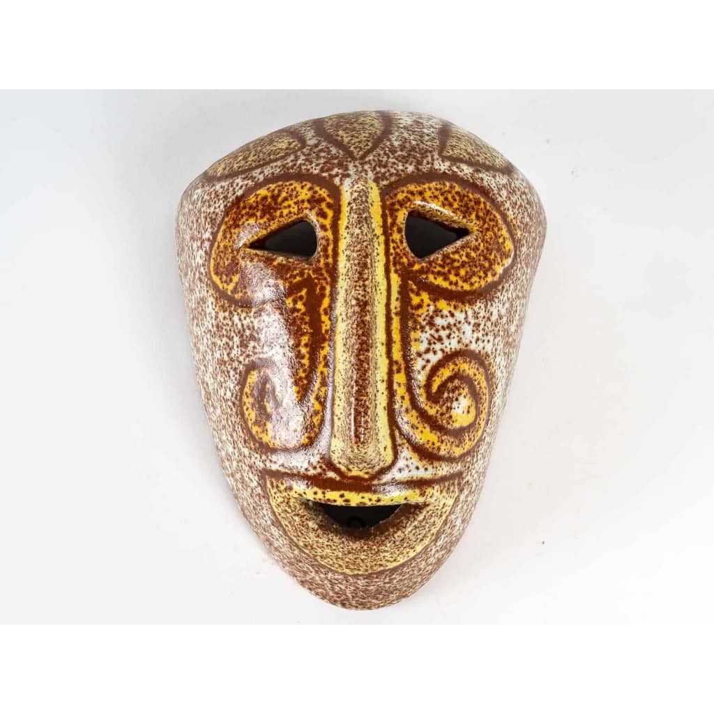 Masque en céramique d’Accolay | Biron |||||